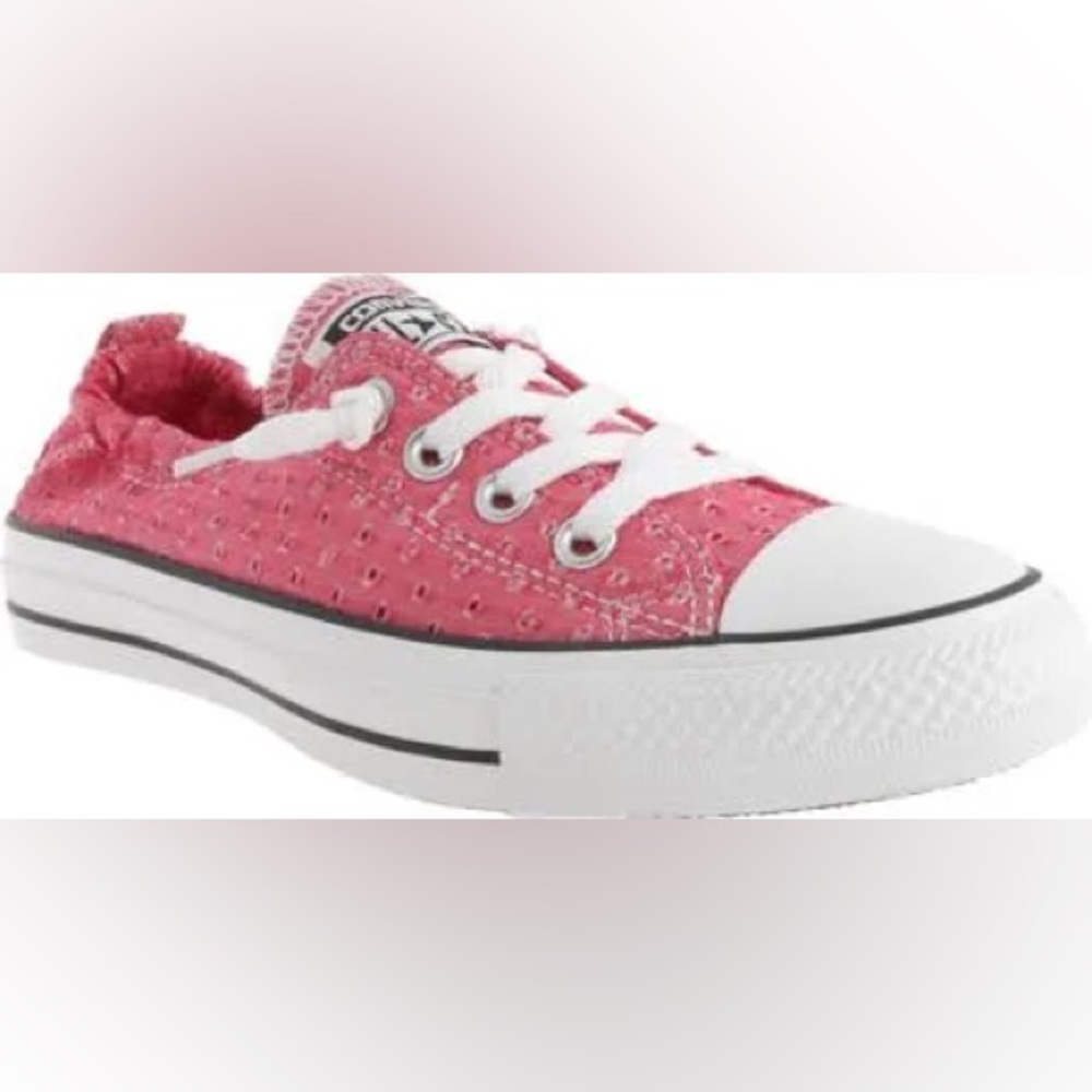 Converse All Star Shoreline Pink Women's Size 8 Slip On Shoes Sneakers